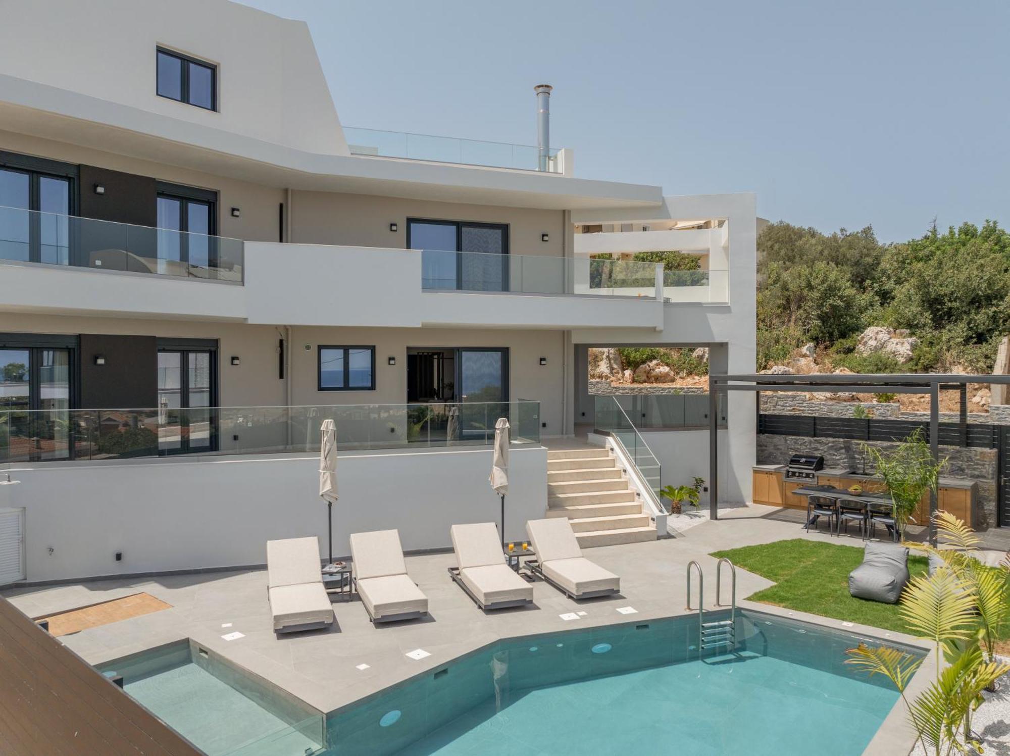 Villa Anama Villas, With Pool & Views To Rethymno, By Thinkvilla *